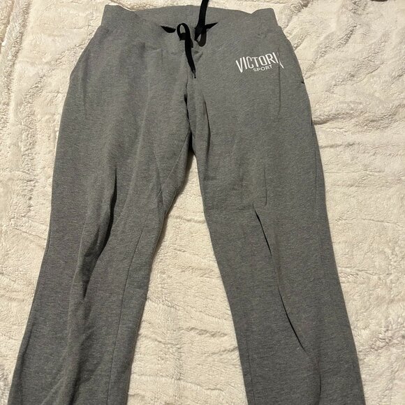 Victoria's Secret Sport Gray Sweats Size Small 🔴 - Picture 1 of 3
